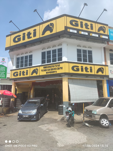 Gitti tyer Yu Shen Car Service Centre