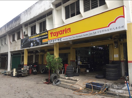 Mencelup Tayar dan Membaiki Kereta Onn Fatt