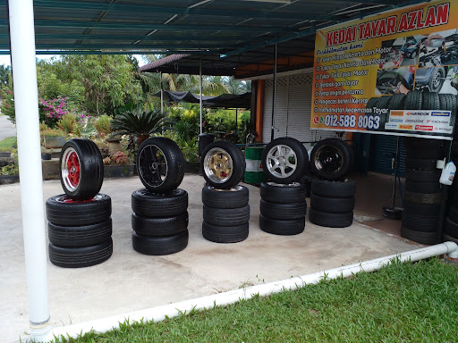 Kedai Tayar dan towing motor azlan